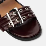 Faux Leather Sandals Thumbnail 5