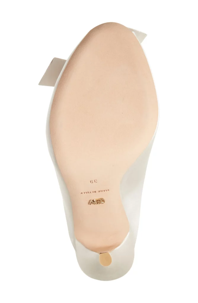 Bow Trim Satin Slide Full Size Image 6