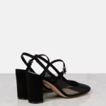 Leather Slingback Pumps Thumbnail 3