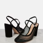 Leather Slingback Pumps Thumbnail 2