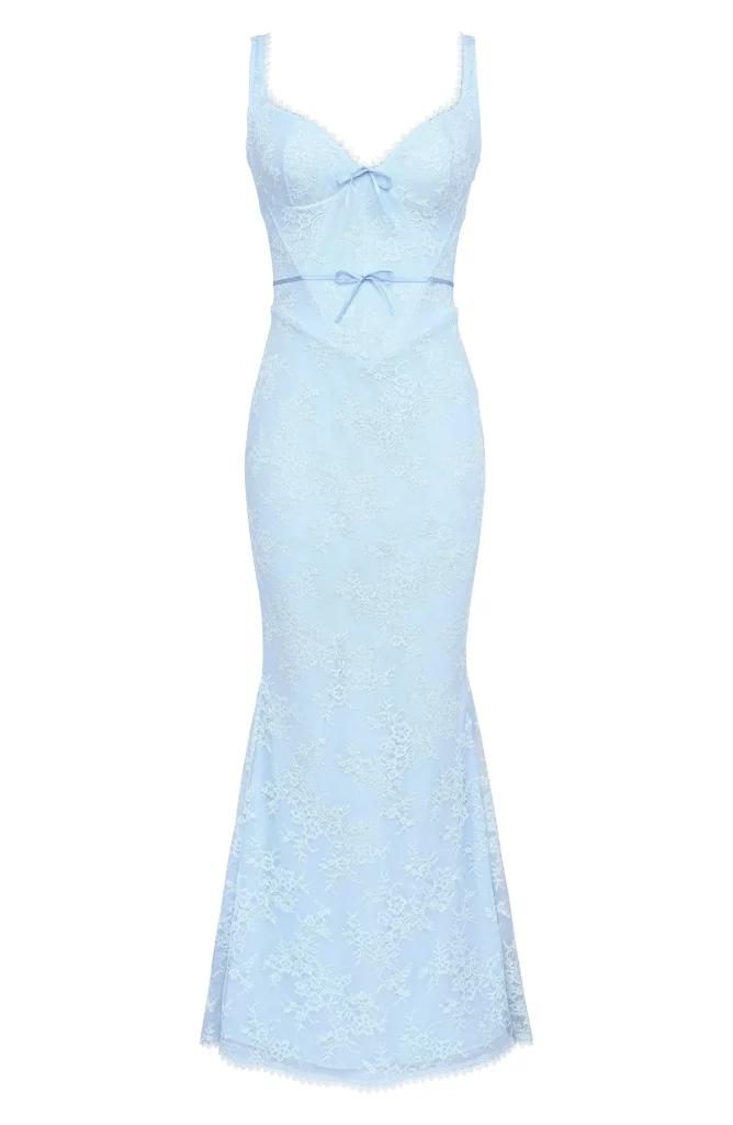 Sara Lace Mermaid Gown Full Size Image 4