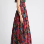 Smocked Tulle Gown Thumbnail 4