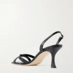 Elsy 70 Leather Slingback Sandals Thumbnail 4