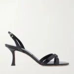 Elsy 70 Leather Slingback Sandals Thumbnail 1