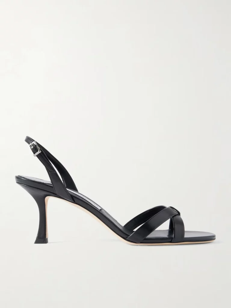 Elsy 70 Leather Slingback Sandals Full Size Image 1