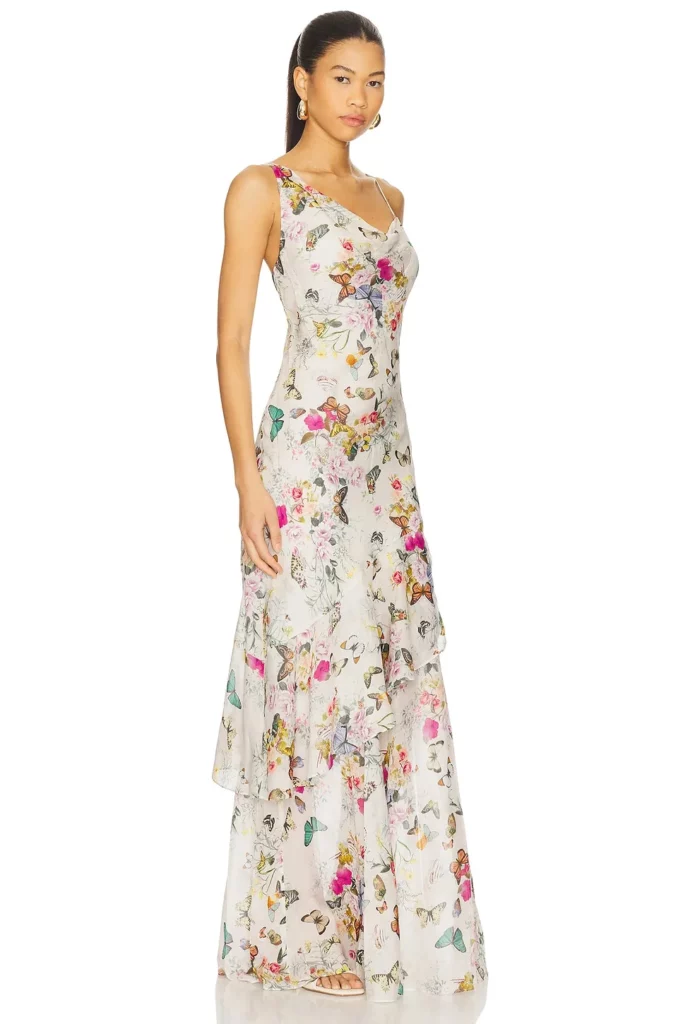 Viola Cowl Neck Gown Full Size Image 3