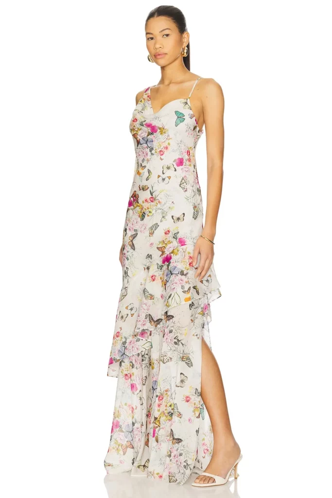 Viola Cowl Neck Gown Full Size Image 4