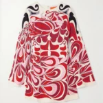 Icon Supremes Printed Crepe Mini Dress Thumbnail 3