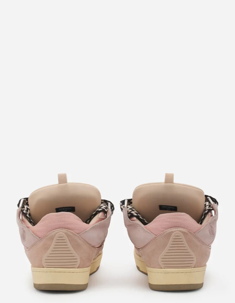 Leather Curb Sneakers Full Size Image 6