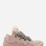 Leather Curb Sneakers Thumbnail 1