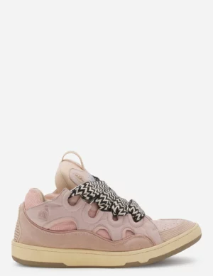 LANVIN Leather Curb Sneakers