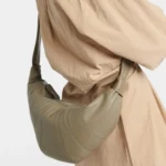 Croissant Medium Leather Shoulder Bag Thumbnail 3