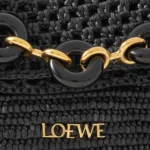 Paula’s Ibiza Ola Embellished Leather-trimmed Raffia Shoulder Bag Thumbnail 4