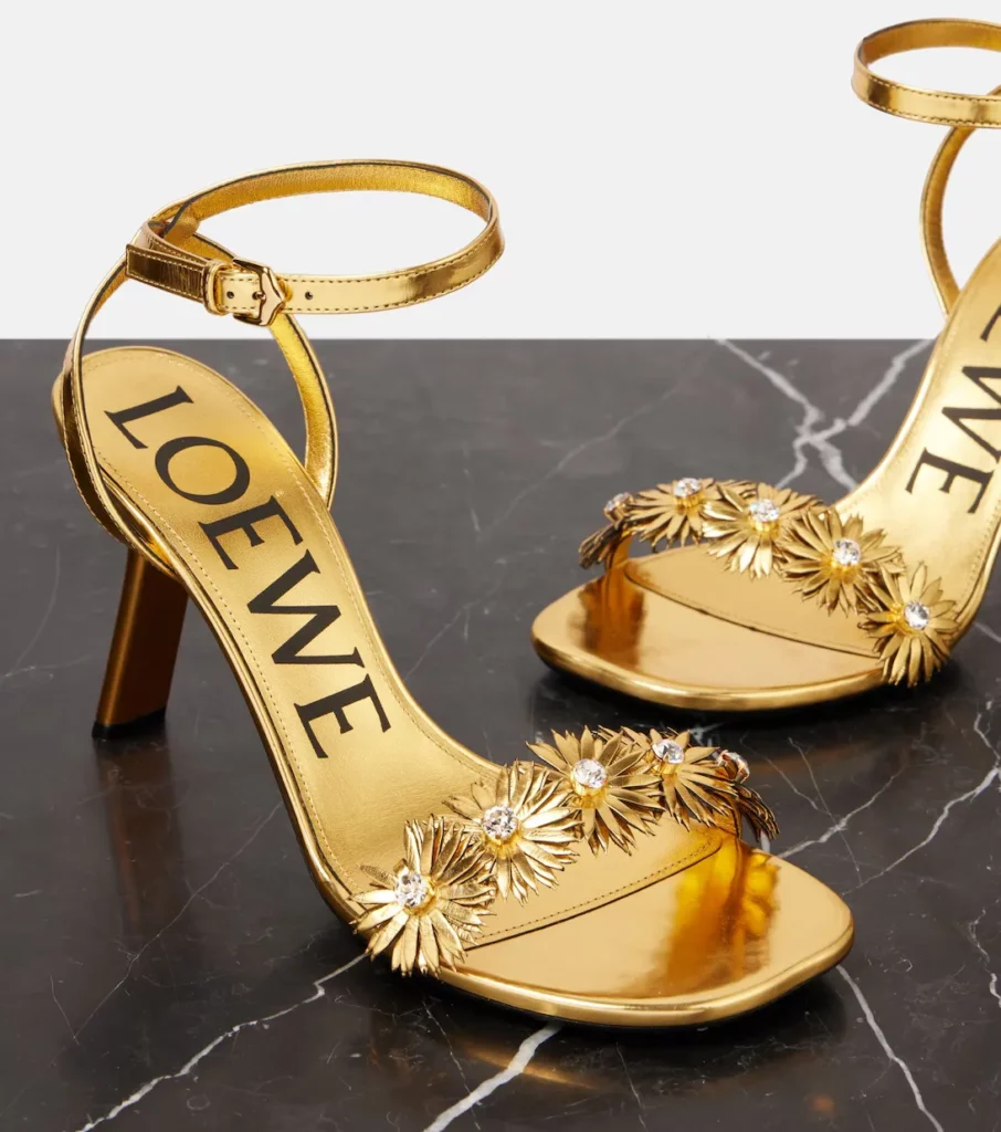 Paula’s Ibiza Petal Leather Sandals Full Size Image 5