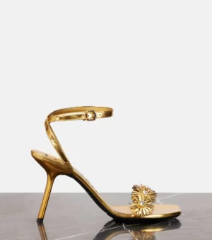 LOEWE Paula’s Ibiza Petal Leather Sandals