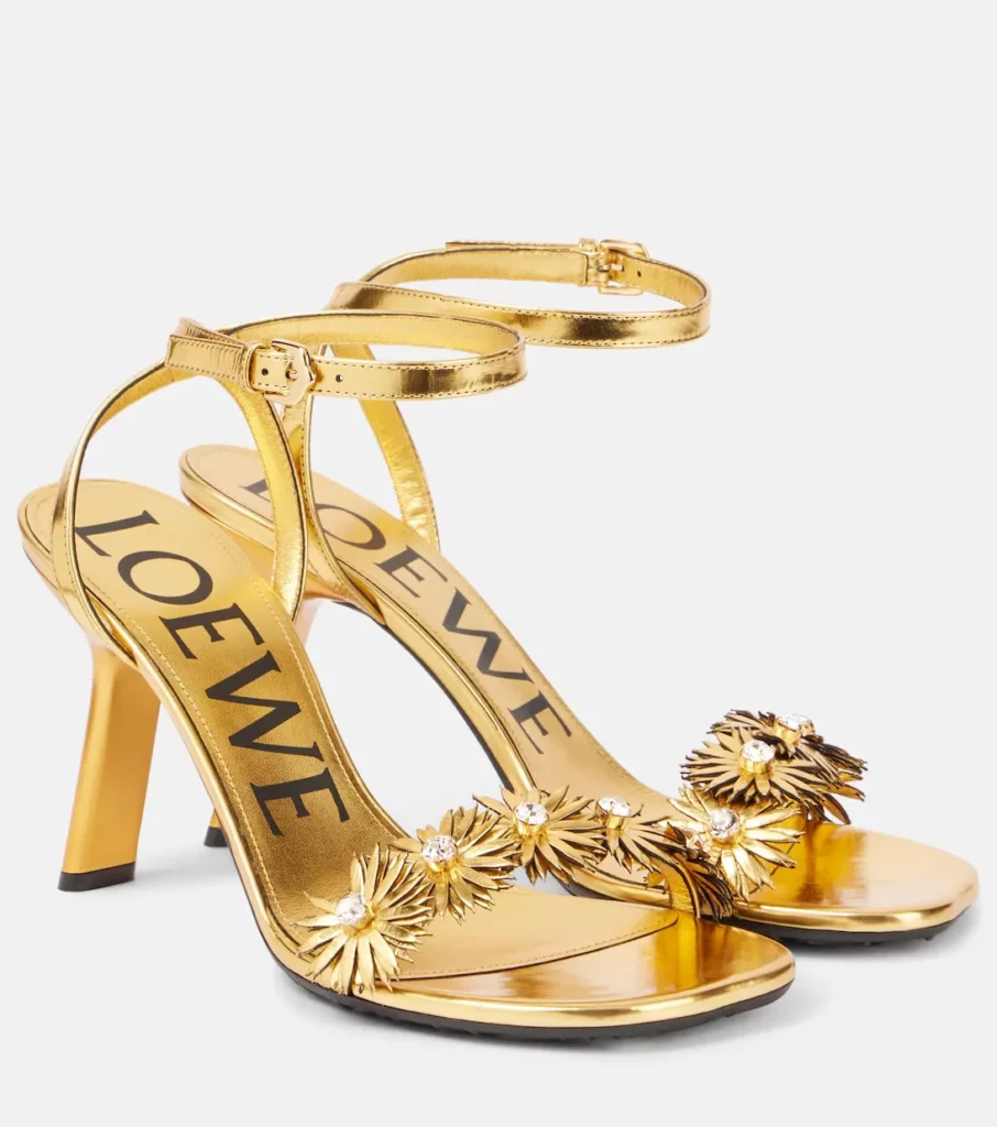 Paula’s Ibiza Petal Leather Sandals Full Size Image 2