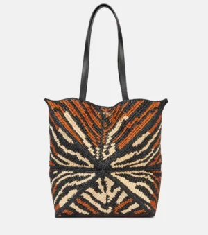 LOEWE Paula’s Ibiza Puzzle Fold Medium Tote Bag