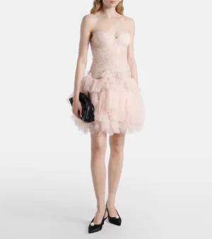 MARIA LUCIA HOHAN Dewi Ruflled Minidress
