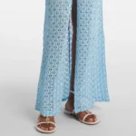 Open-back Lame Lace Maxi Dress Thumbnail 4