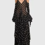 Printed Silk Georgette Dress Thumbnail 1