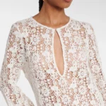 Cotton Lace Maxi Dress Thumbnail 4