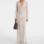 Cotton Lace Maxi Dress Thumbnail 1