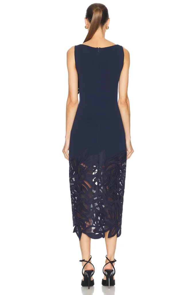 Long Knit Dress Full Size Image 3