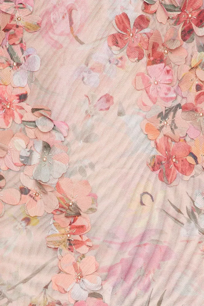 Lily Flower Gown Full Size Image 3