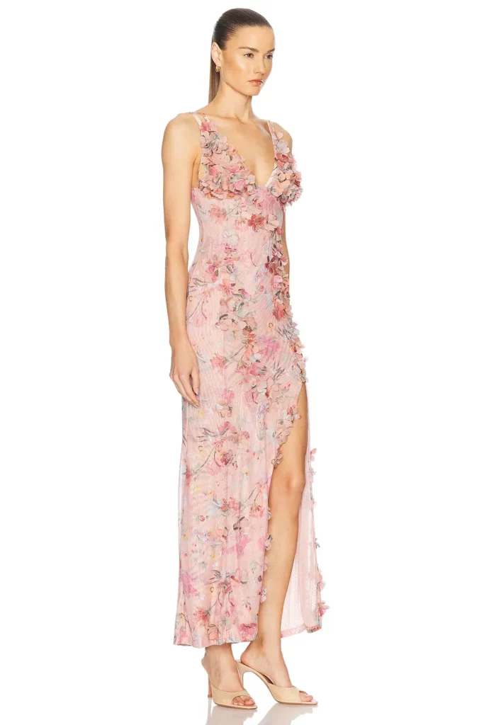Lily Flower Gown Full Size Image 2