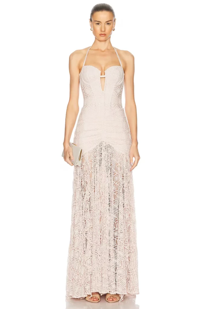 Seashell Lyrca Dress Full Size Image 1