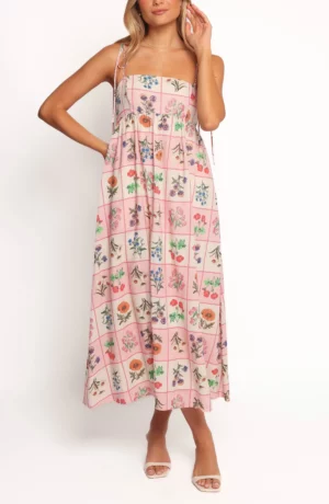 PETAL & PUP Simona Sleeveless Maxi Sundress