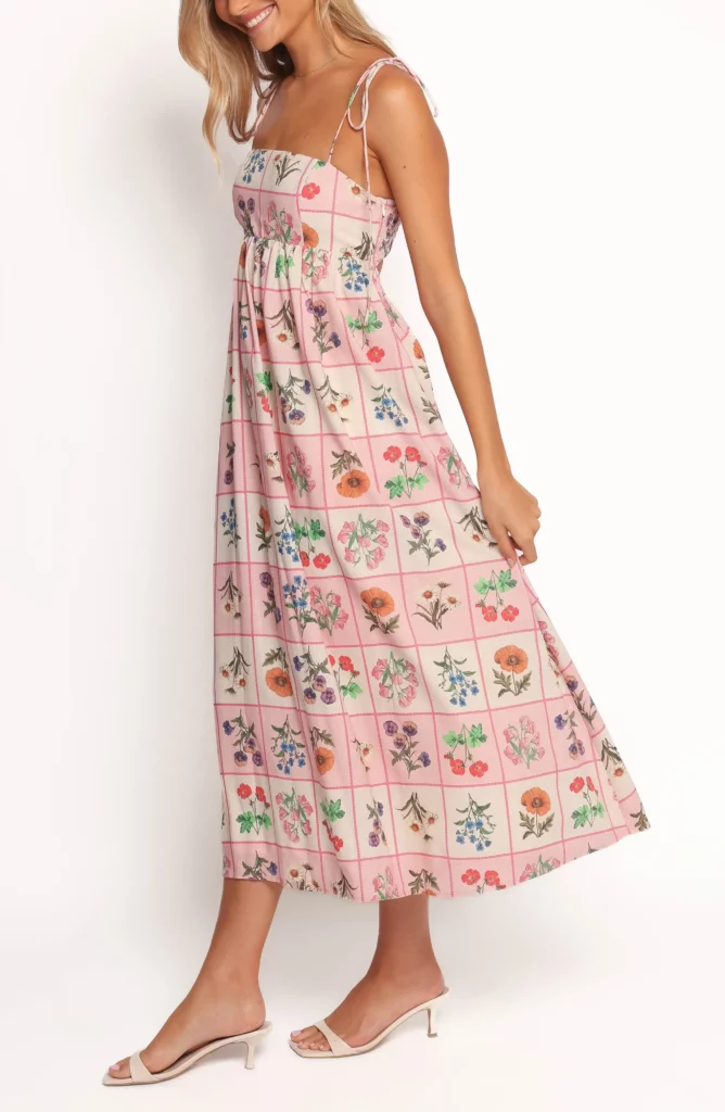 Simona Sleeveless Maxi Sundress Full Size Image 2