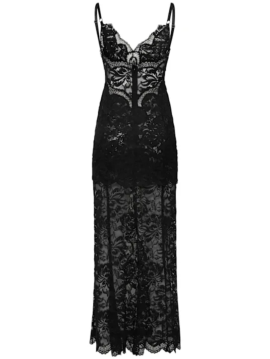 Lace Long Dress Full Size Image 4