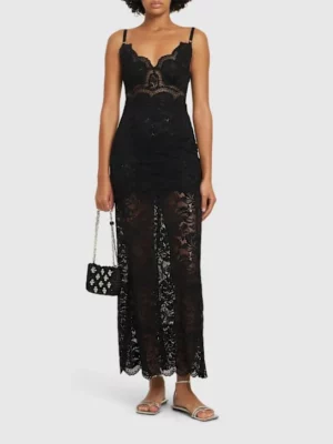 RABANNE Lace Long Dress