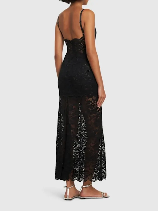 Lace Long Dress Full Size Image 3
