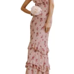 Tripoli Ruffle Tiered Maxi Dress Thumbnail 1