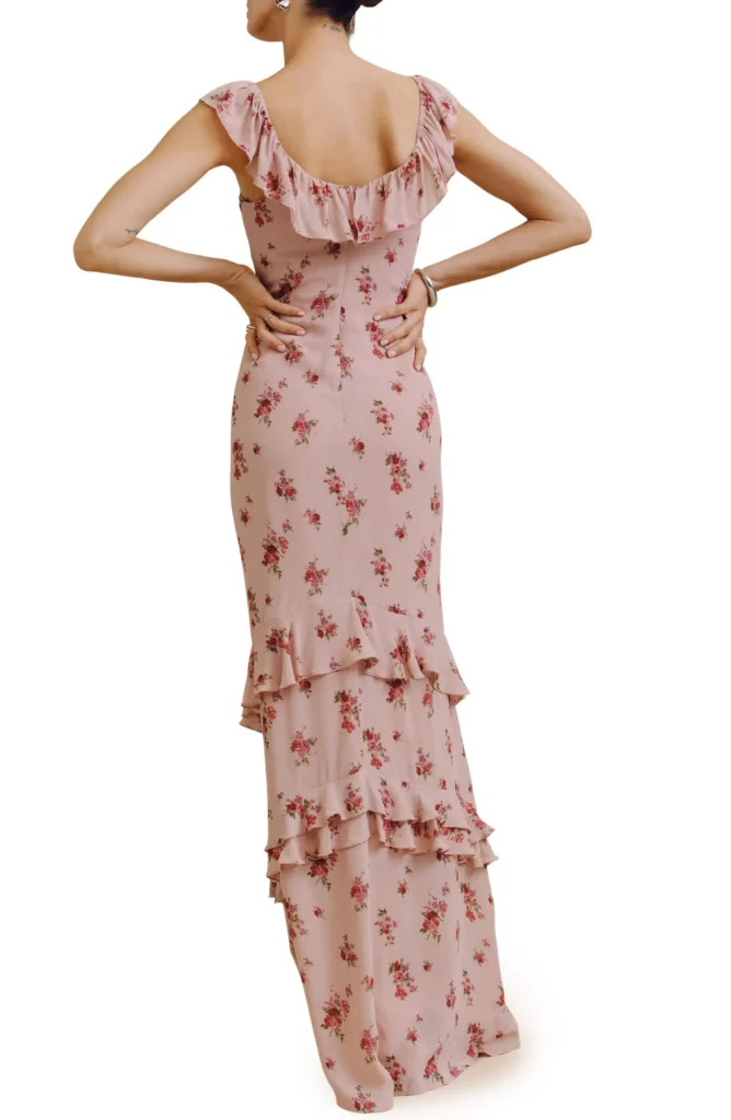 Tripoli Ruffle Tiered Maxi Dress Full Size Image 2