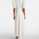 Floral-applique Silk Crepe Gown Thumbnail 4