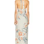 Roisin Halter Midi Dress Thumbnail 4