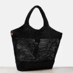 Icare Cassandre Maxi Crochet Raffia Tote Bag Thumbnail 5