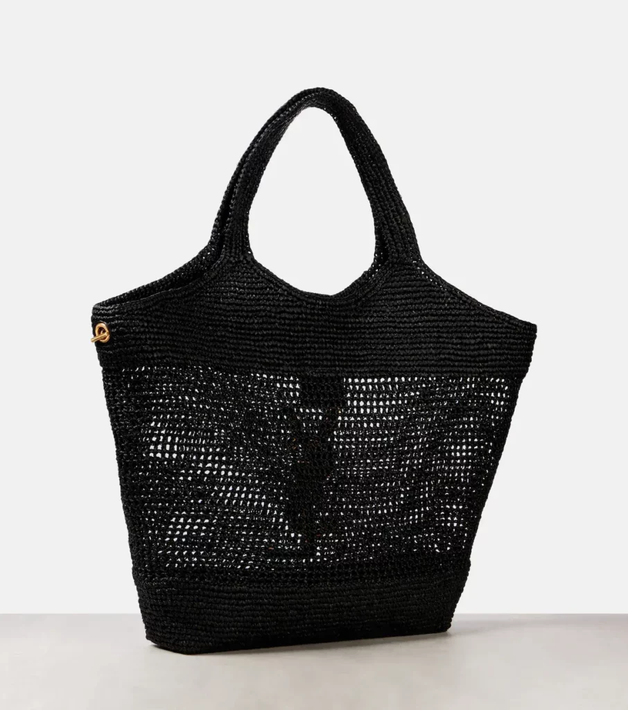 Icare Cassandre Maxi Crochet Raffia Tote Bag Full Size Image 5