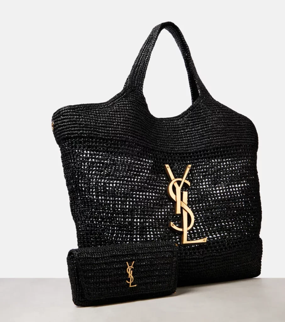 Icare Cassandre Maxi Crochet Raffia Tote Bag Full Size Image 6