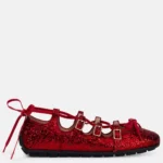 Ghillie Glitter Ballet Flats Thumbnail 1
