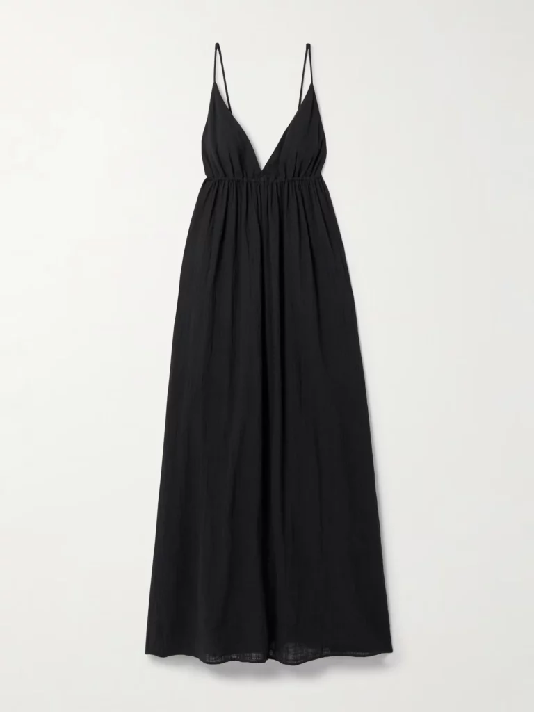 Hanna Cotton-gauze Maxi Dress Full Size Image 4