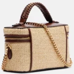 Falabella Mini Raffia Tote Bag Thumbnail 2