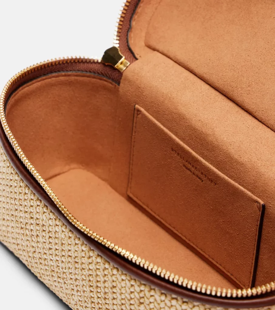 Falabella Mini Raffia Tote Bag Full Size Image 5