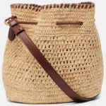 Falabella Small Raffia Bucket Bag Thumbnail 5