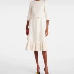 Crepe Couture Midi Dress Thumbnail 1