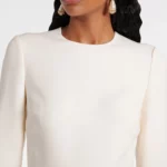 Crepe Couture Midi Dress Thumbnail 6