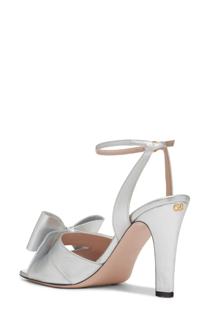 Bowow Metallic Ankle Strap Sandal Full Size Image 2